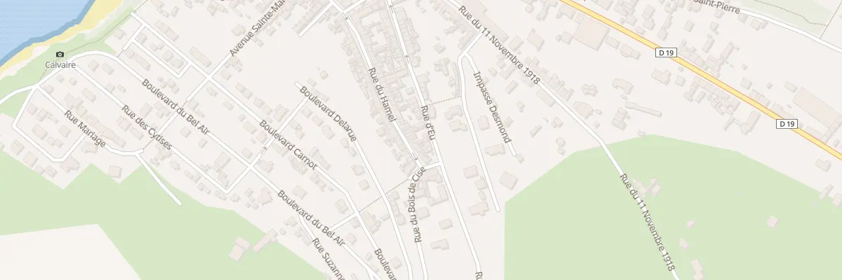 Plan du 79 Rue du Hamel à Ault