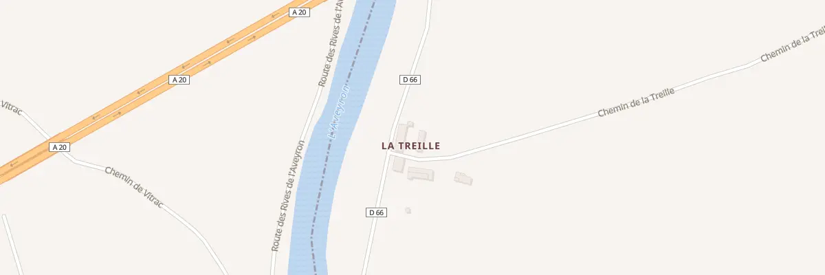 Plan du 21 Che de la Treille à Cayrac