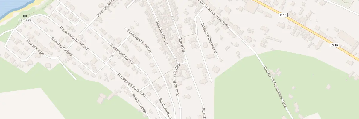 Plan du 85 Rue du Hamel à Ault