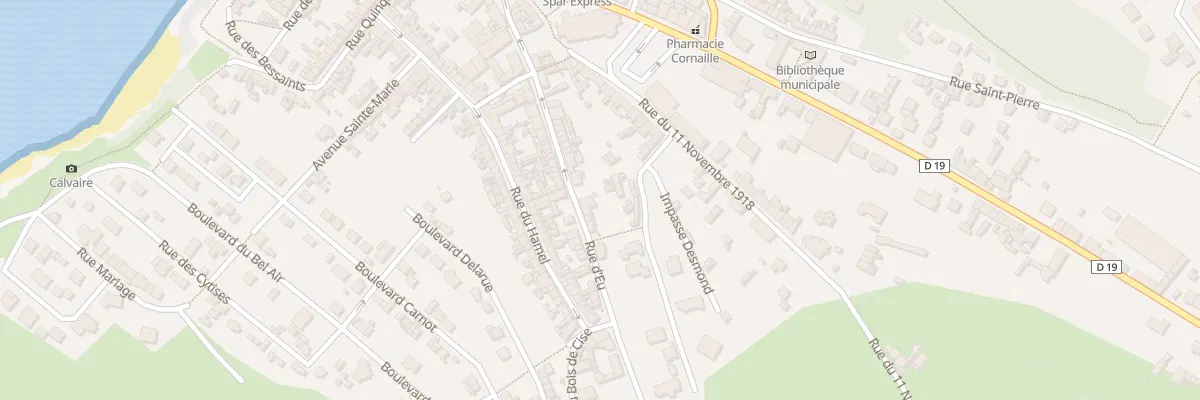 Plan du 37 Rue d’Eu à Ault