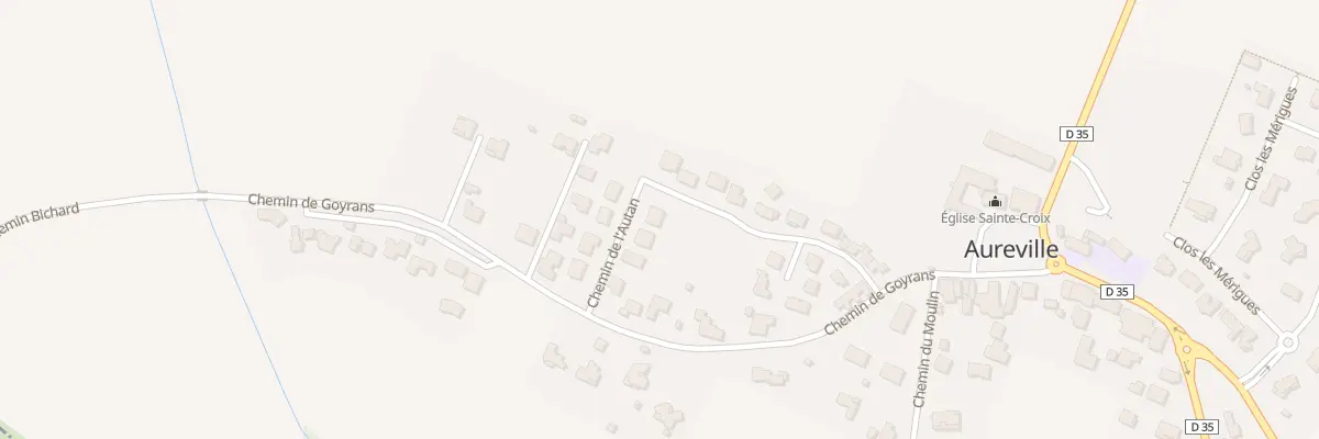 Plan du 23 Che de L’Autan à Aureville