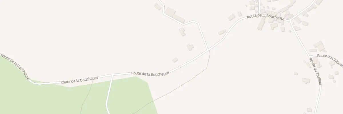 Plan du 1322 Rte de la Boucheuse à Magnac-Bourg
