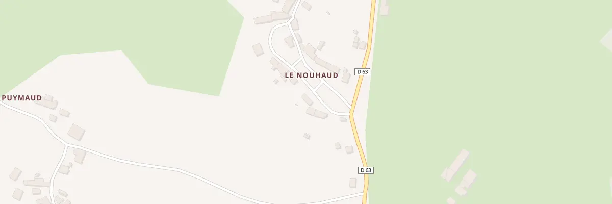 Plan du 15 Le Nouhaud à Fromental