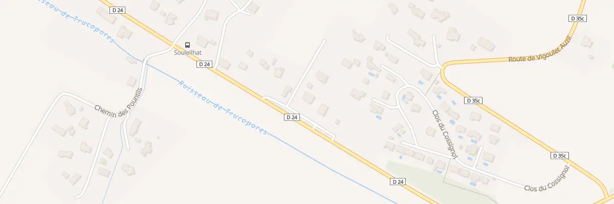 Plan du 51B Sabatery à Aureville