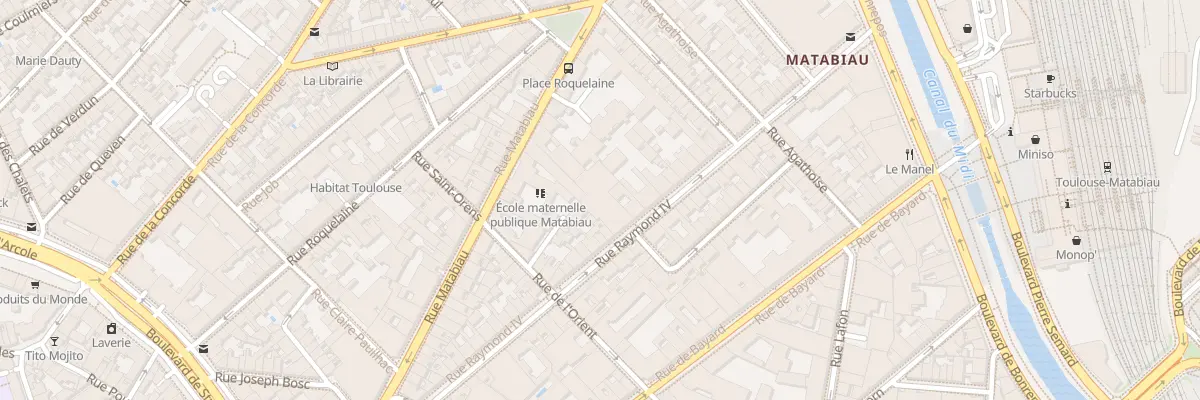 Plan du 43 Rue Raymond IV à Lacroix-Falgarde