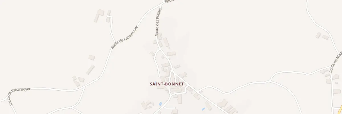 Plan du 5398F St Bonnet à Gignac
