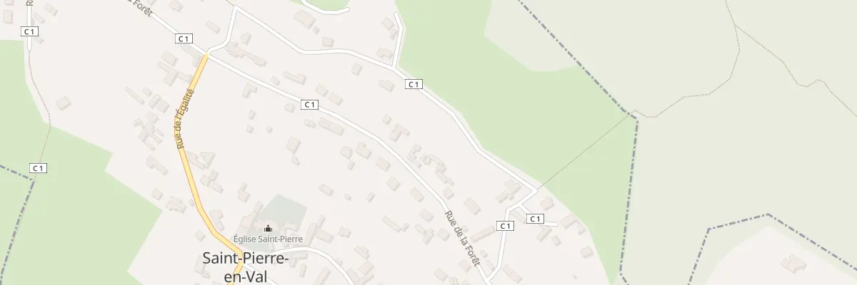 Plan du 39 Rue de la Forêt à Saint-Pierre-en-Val