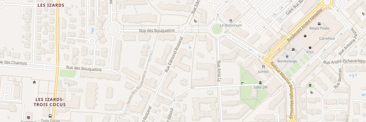 Plan du 145 Rue Edmond Rostand à Toulouse