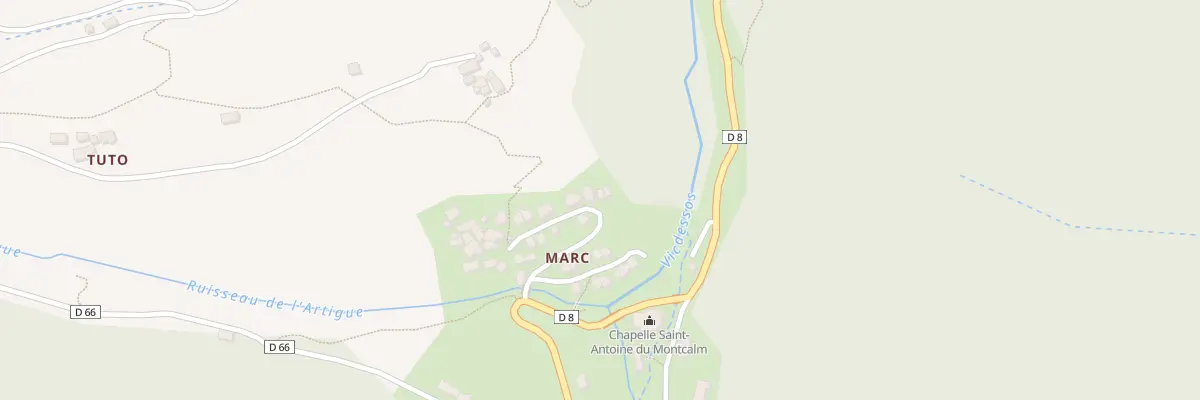 Plan du 5020F Marc à Auzat
