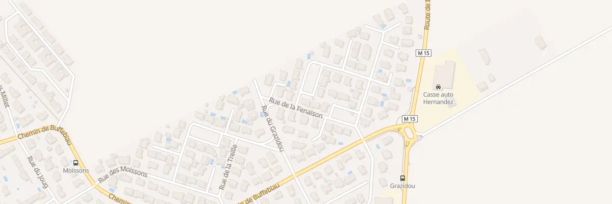 Plan du 14 Rue de la Fenaison à Castelginest