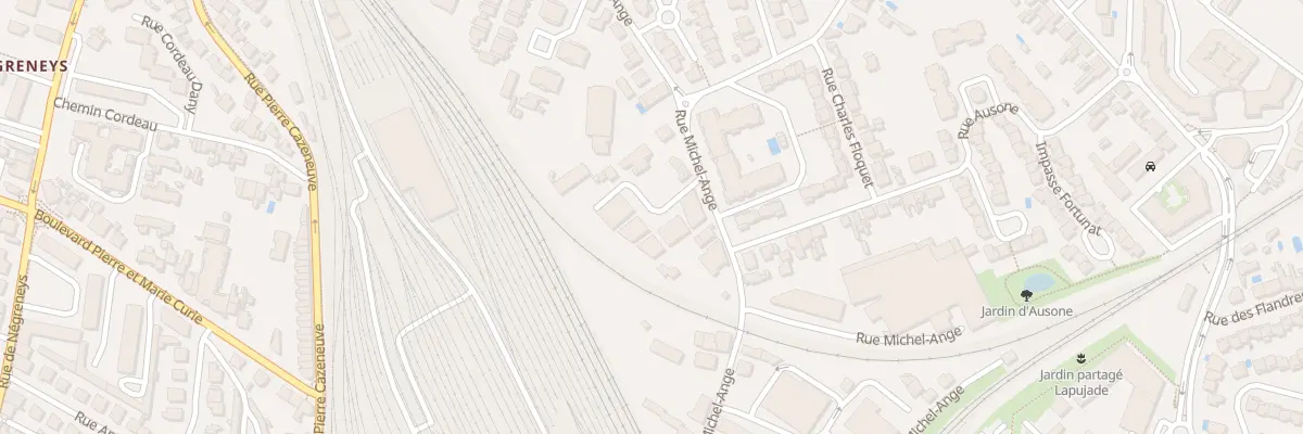 Plan du 29 Rue Michel Ange à Toulouse