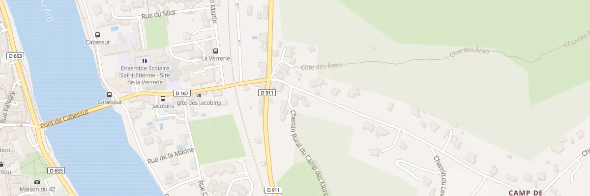 Plan du 40B Che de la Combe des Monges à Cahors