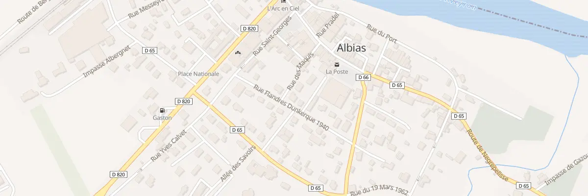 Plan du 9 Rue Flandres Dunkerque à Albias