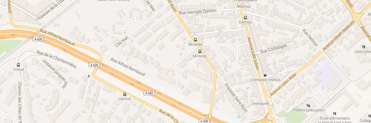 Plan du 45 Rue Saint Roch à Toulouse