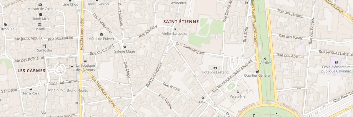 Plan du 6 Rue Ninau à Toulouse