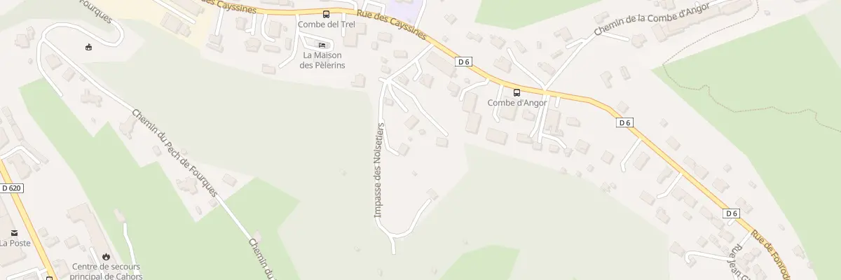 Plan du 69 Imp des Noisetiers à Cahors