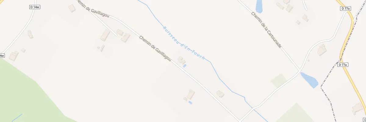 Plan du 577 Che de Gavillagou à Villeneuve-lès-Bouloc