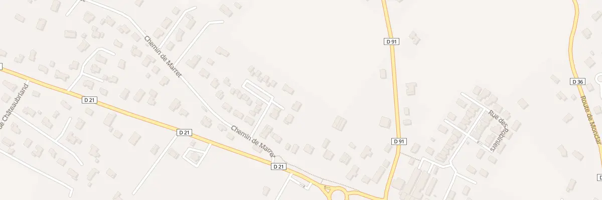 Plan du 6 Rue de Valgilade à Villebrumier