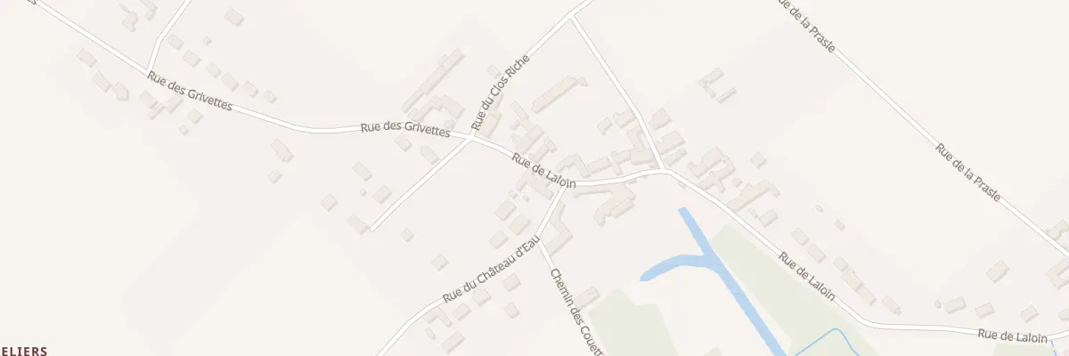 Plan du 7 Rue de Laloin à Suèvres