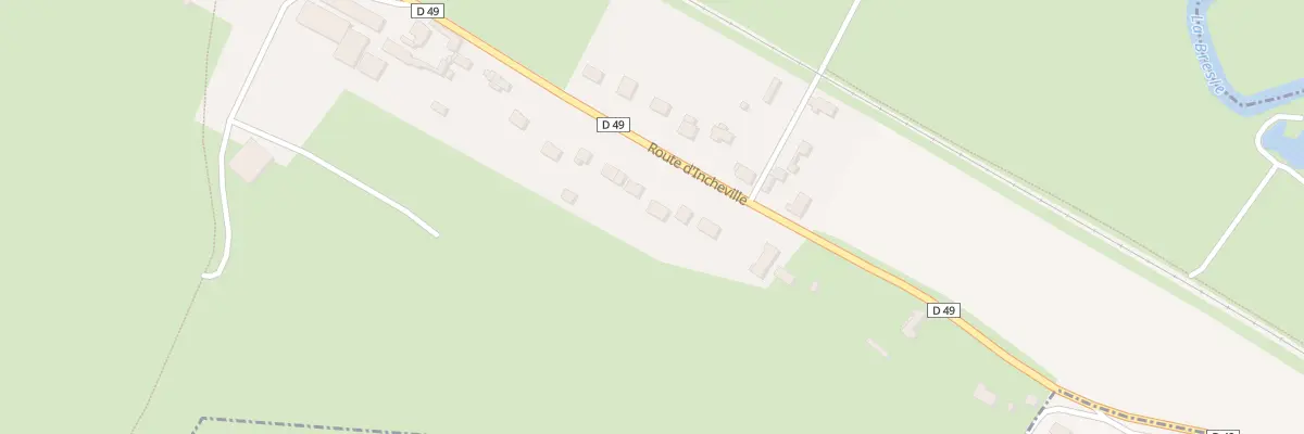 Plan du 24B Rte d’Incheville à Ponts-et-Marais
