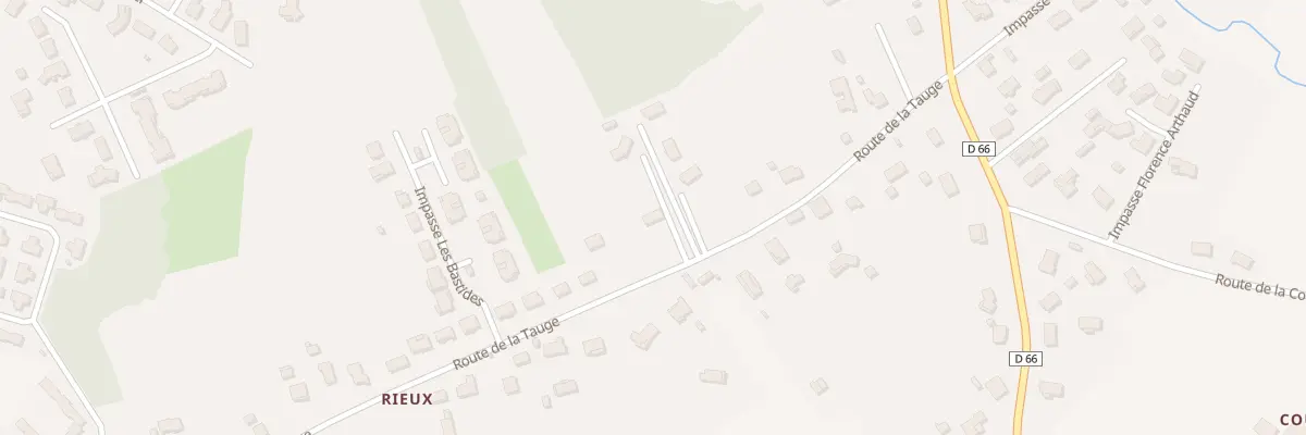 Plan du 240 Rte de la Tauge à Albias