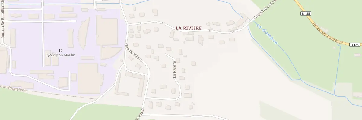 Plan du 10 La Riviere aux Andelys