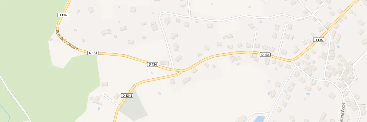 Plan du 6357 Les Rougieras à Voutezac