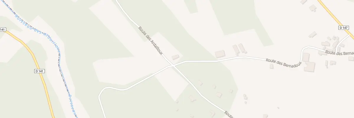 Plan du 5002A Font Olbe à Loupiac