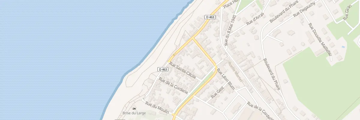 Plan du 50 Rue de Saint-valery à Ault