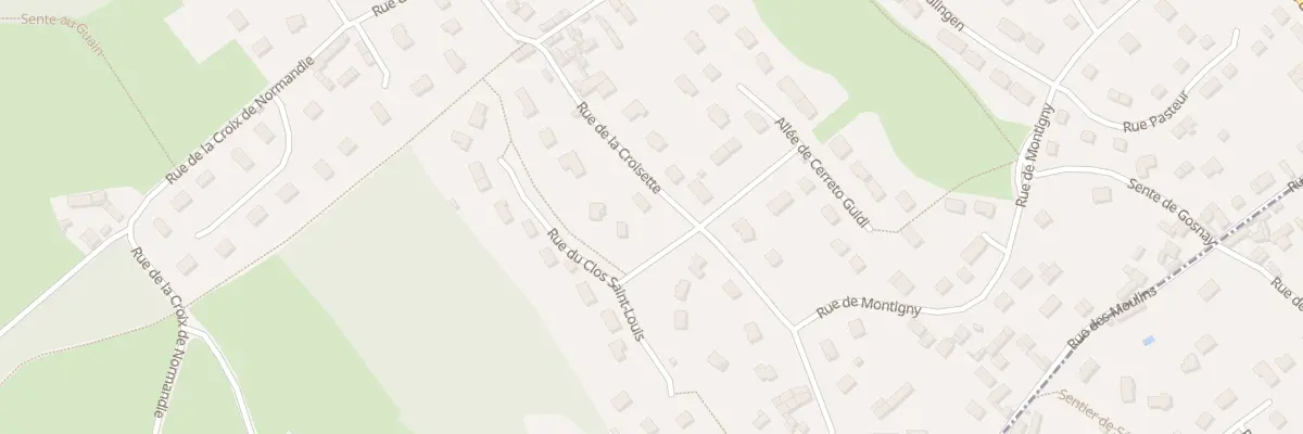 Plan du 16 Rue de la Croisette à Saint-Marcel