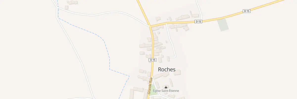 Plan du 9 Gr Grande Rue à Roches