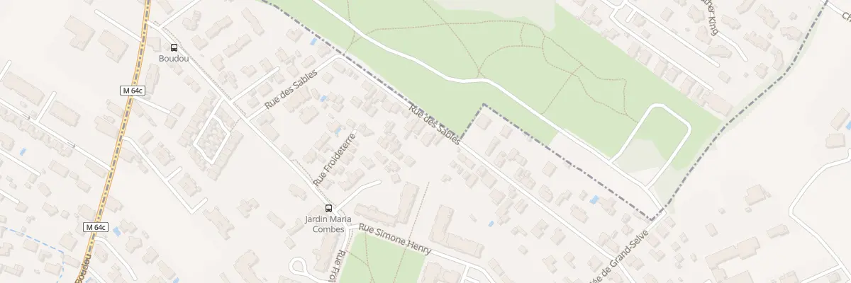 Plan du 35B Rue des Sables à Toulouse