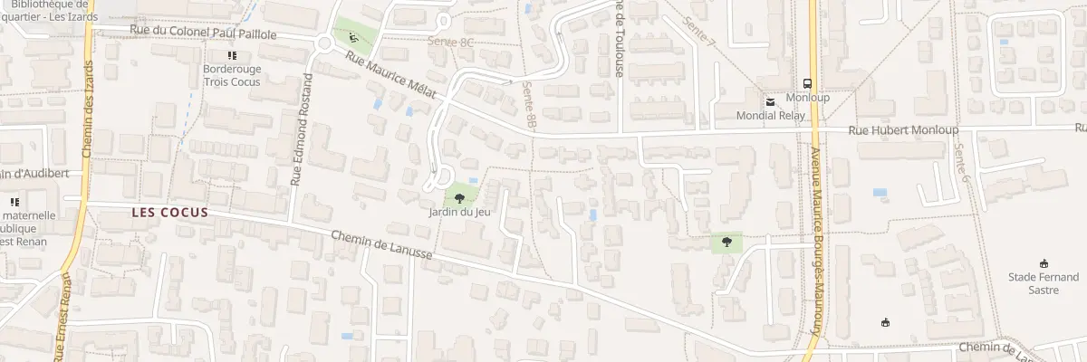 Plan du 9 Imp de la Pommeraie à Toulouse