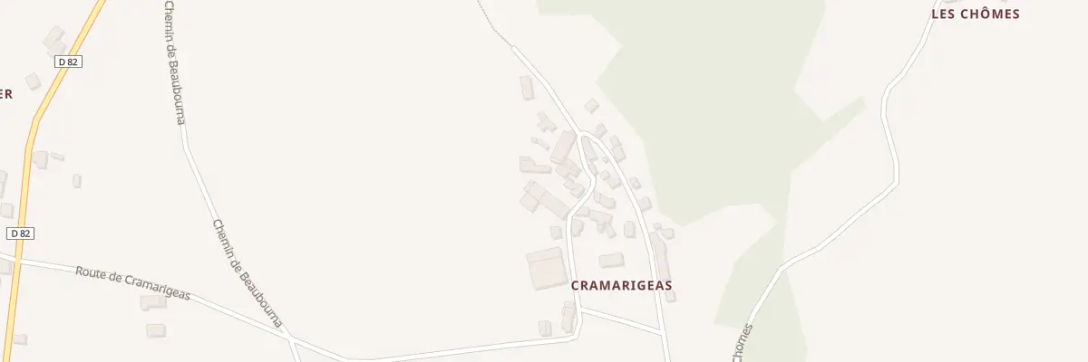 Plan du 5155 Cramarigeas à Boisseuil