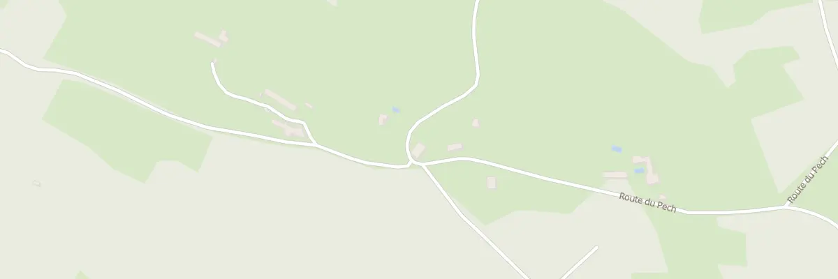 Plan du 381 Rte du Pech à Lamothe-Fénelon