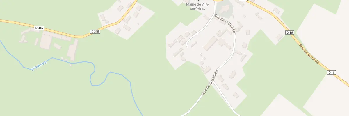Plan du 5058 Le Bourg à Villy-sur-Yères