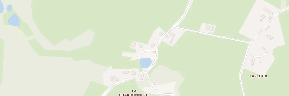 Plan du 4 La Chardonnerie à Azerables
