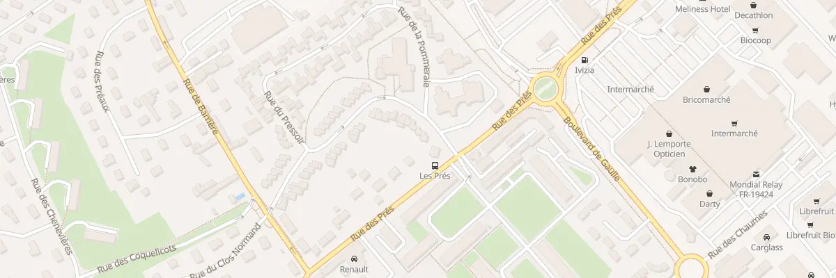 Plan du 3 Rue des Vergers à Saint-Marcel