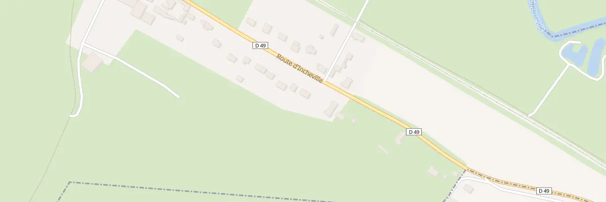 Plan du 24D Rte d’Incheville à Ponts-et-Marais