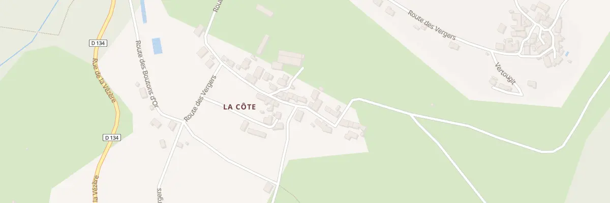 Plan du 155 Rue De La Vieille Chapelle à Voutezac