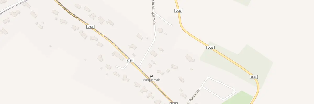 Plan du 30A La Marquemale à Aureville