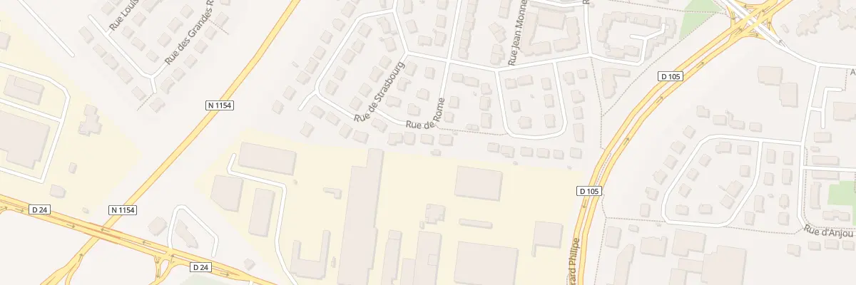 Plan du 9 Rue de Rome à Mainvilliers