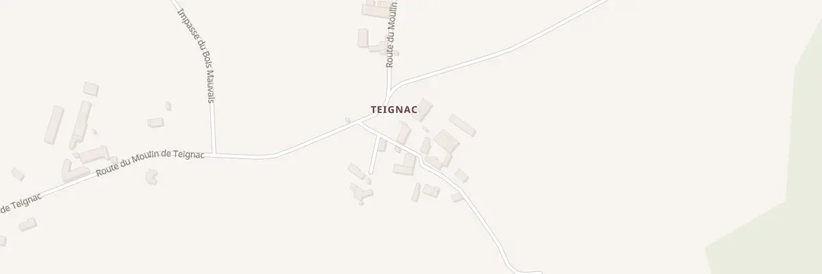 Plan du 5116 Teignac à Saint-Genest-sur-Roselle