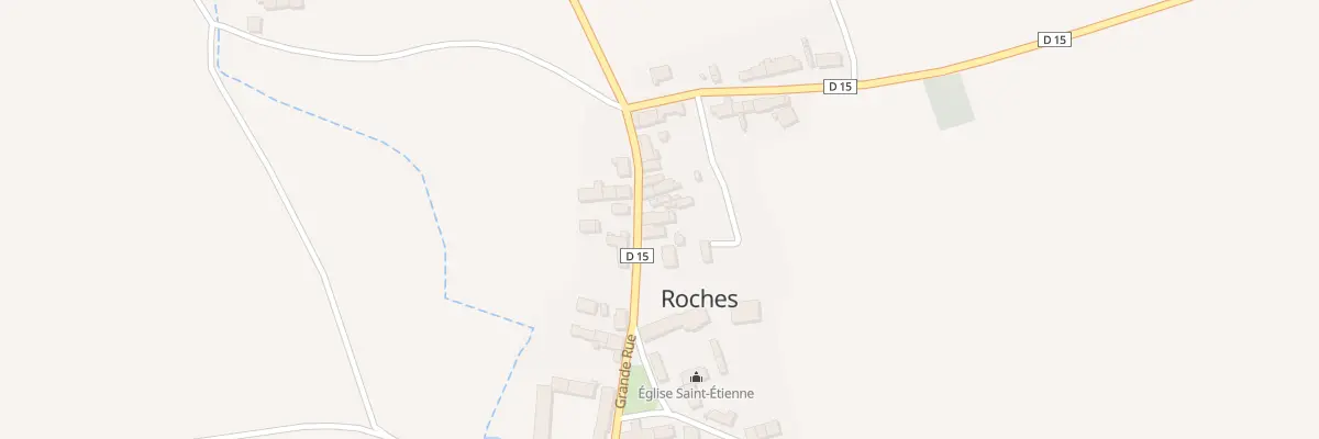 Plan du 14 Gr Grande Rue à Roches