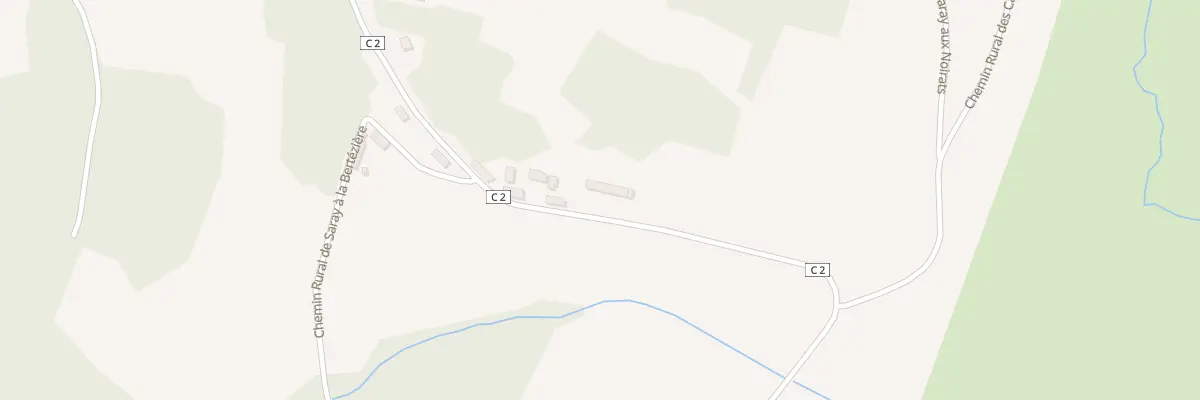 Plan du 2 Rte de la Bertheziere à Lye
