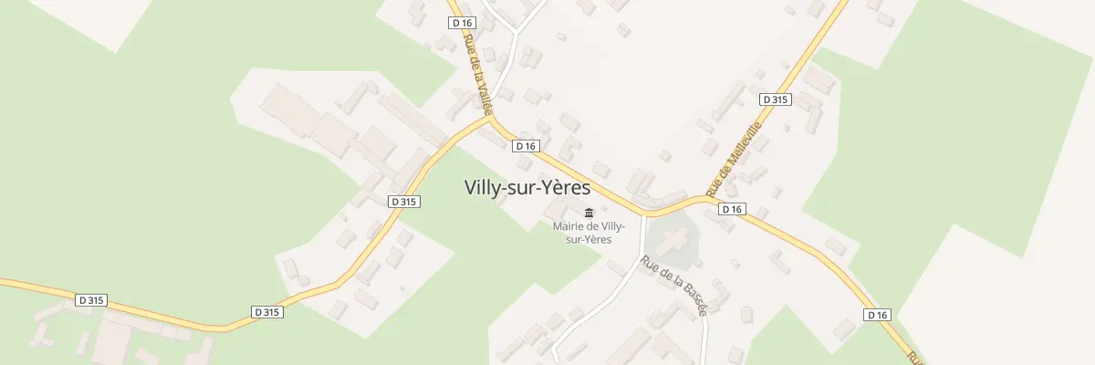 Plan du 5001 Le Bourg à Villy-sur-Yères