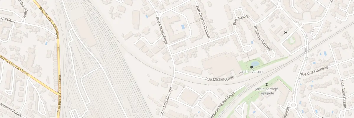 Plan du 62 Rue Michel Ange à Toulouse