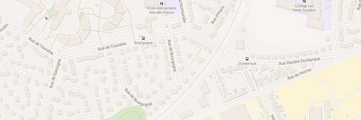 Plan du 7 Rue de Bourgogne à Lucé