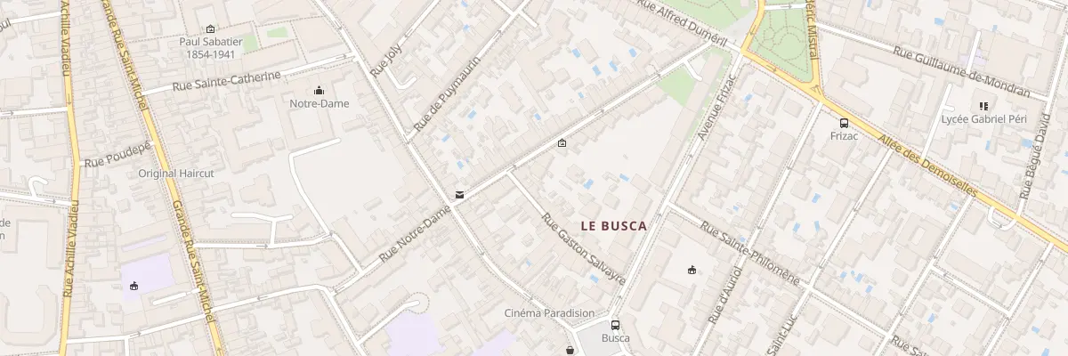 Plan du 14 Rue Saint Joseph à Toulouse