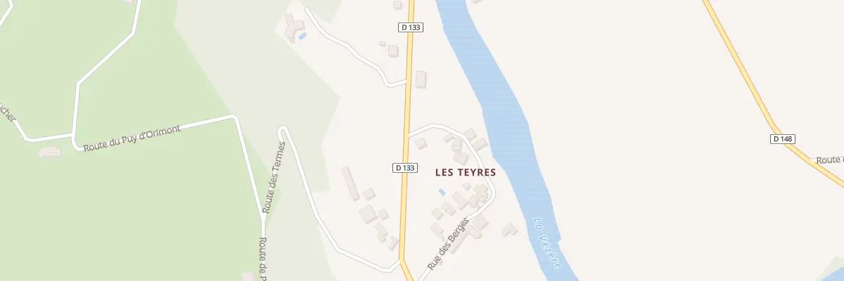 Plan du 2 Rue Des Berges à Saint-Viance